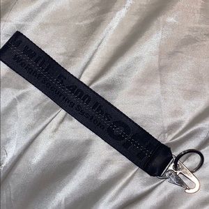 off-white black keychain